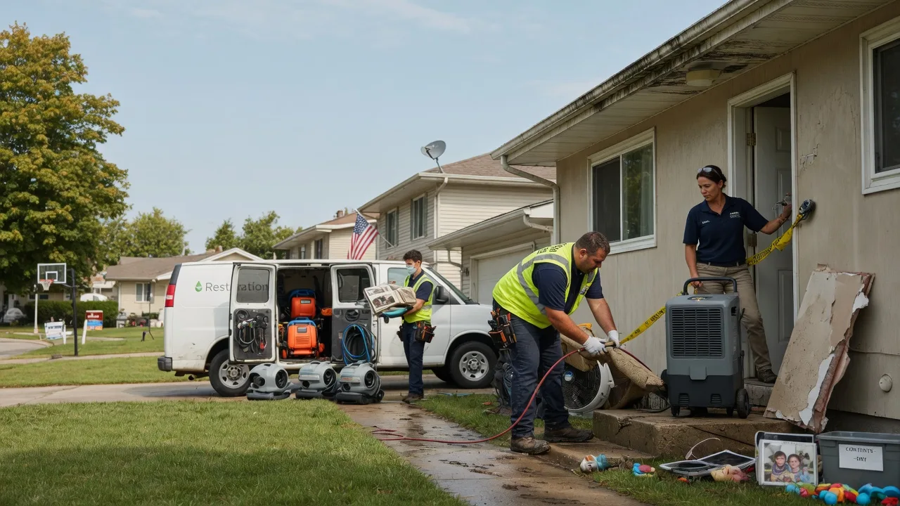 Water Damage Restoration in Industry, PA near me